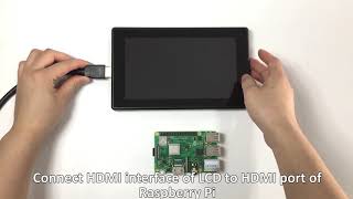 7inch HDMI LCD （H）with case [upl. by Ahsilahs545]