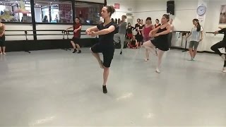 Pirouettes from 5th ballet tutorial beginner level [upl. by Novart]