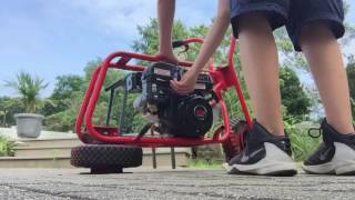 Predator 212cc Engine Swap onto the Mini Bike Part 1 [upl. by Nirtiak]