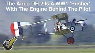 Airco DH2  1915 World War 1 Fighter [upl. by Vaules]