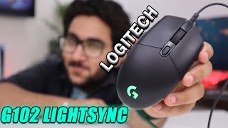 Logitech G102 LIGHTSYNC Review 😍  The Budget King [upl. by Ahsinawt]