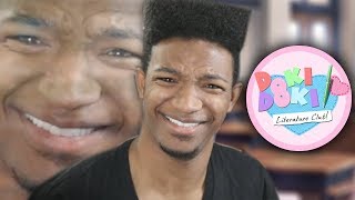 ARCHIVE Etika Plays  Doki Doki Literature Club Part 1 [upl. by Lesya538]