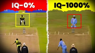 MS Dhoni High IQ Mastermind Moments  TFVCricket [upl. by Phillips]