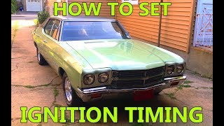 How to Set Initial Ignition Timing [upl. by Anu101]