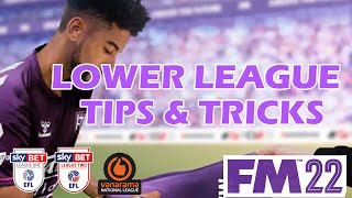 Lower League Tip  Tips amp Tricks  FM22  Football Manager 2022 [upl. by Charbonneau]