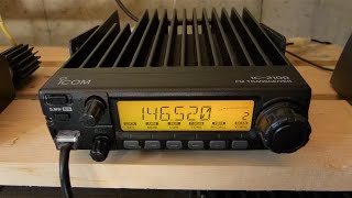 Icom IC2100H Basic Programming [upl. by Sender]