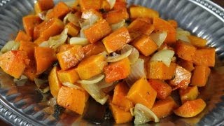 Roasted Butternut Squash Recipe [upl. by Fotinas]