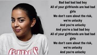 Marwa Loud  Bad Boy English Lyrics [upl. by Nnairek]