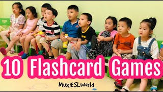 274  Top 10 ESL Flashcard Games for Kids [upl. by Dempstor946]