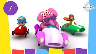 POCOYO WORLD Fussy Duck EP07  30 Minutes with close caption [upl. by Amlus]