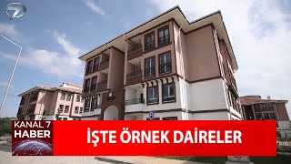 İşte Sosyal Konuttaki Örnek Daireler [upl. by Eiramyma]