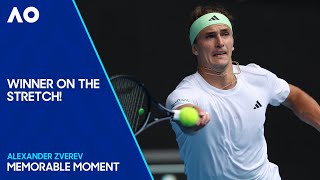 Thundering Winner from Alexander Zverev  Australian Open 2024 [upl. by Reames]