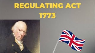 Regulating Act of 1773 in an easy and effective revision manner history ssc upsc education [upl. by Kcirddec]