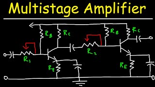 Multistage Transistor Audio Amplifier Circuit [upl. by Desirae]