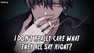 「Nightcore」→ Hate Me  Lyrics [upl. by Whitby]