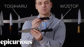 Knifemaker Explains The Difference Between Chefs Knives  Epicurious [upl. by Crispin319]