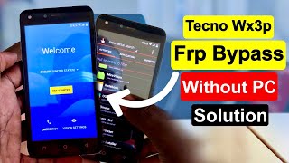 Tecno wx3p frp bypass  how to remove google account from tecno wx3 ft YouGtech [upl. by Epuladaug967]