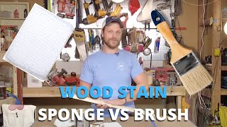 How to stain wood CORRECTLY Wood staining techniques tips and tricks [upl. by Storm132]