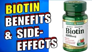 The Benefits amp Side Effects of Biotin for Hair Growth Skin amp Nails [upl. by Stanislas]