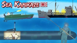 Sea Kamikaze WWII Military Tactic [upl. by Aniv]