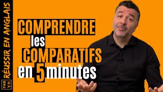 🇬🇧Comprendre le COMPARATIF en ANGLAIS en 5 MINUTES🧭 [upl. by Dynah]