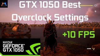 How To Overclock GTX 1050  Best Settings For Laptops [upl. by Olraced185]