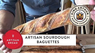 Artisan Sourdough Baguettes [upl. by Shargel]