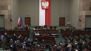 Sejm LIVE Obrady Sejmu na żywo [upl. by Ytissac]