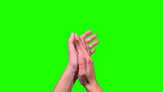 Clap Hands Green Screen [upl. by Dick]