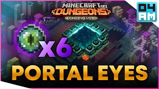 ALL 6 EYE OF ENDER LOCATIONS  Activate End Portal Guide in Minecraft Dungeons Echoing Void DLC [upl. by Konstantine161]