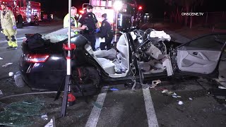 Teen Killed Five Others Injured in HeadOn Crash  San Diego [upl. by Eerb132]