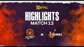 Match Highlights Puneri Paltan vs U Mumba  December 8  PKL Season 10 [upl. by Cormac238]