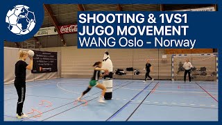 Shooting amp 1vs1  Jugo Movement  Handballtraining WANG Vigdis  Handball inspires deutschenglish [upl. by Lethia]