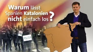 kurzerklärt Warum Spanien an Katalonien festhält [upl. by Fugazy995]