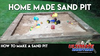 How to make a sand pit [upl. by Temp]