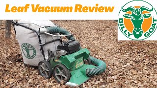 Billy Goat Estate Leaf Vacuum Review [upl. by Boice369]