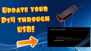 How to Update Your PS4 System Software Using A USB Simple Method [upl. by Kimon710]