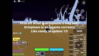 Fastest Way To Grind Ectoplasm ROBLOX BLOX FRUITS [upl. by Mcnully]