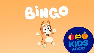 Bingo Theme Song 🎵  Bluey  ABC Kids [upl. by Ariad]