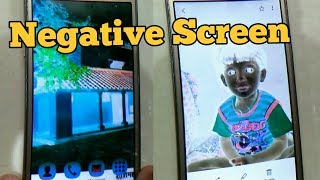 How To Mobile Negative Screen Problim HowTo Display Negative [upl. by Olympias704]