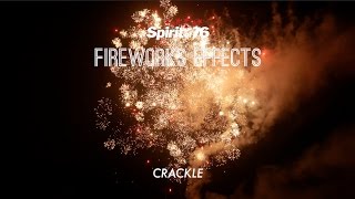 Fireworks Effects  Crackle [upl. by Nary427]