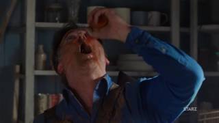 ASH VS EVIL DEAD Ep 209  2016  Clip quotFck You Ashquot HD Bruce Campbell [upl. by Dnomaid]