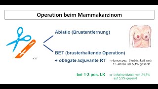 Operationstechniken beim Mammakarzinom  Strahlentherapie Prof Hilke Vorwerk [upl. by Basso]