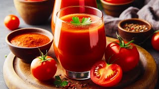 How to Make Healthy Tomato Juice And Why You Must Drink It [upl. by Gensler]