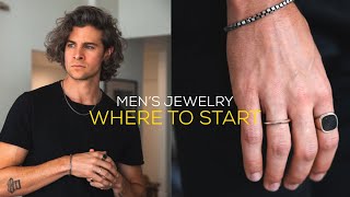 How to Wear Mens Jewelry  3 Pieces You Need to Start [upl. by Ahsiel353]