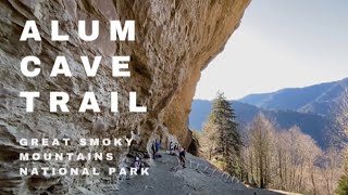 ALUM CAVE TRAIL  Great Smoky Mountains National Park  National Park Hikes [upl. by Herrah115]