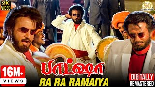 Ra Ra Ramaiya Video Song  Rajinikanth Superhit Song  Baashha Tamil Movie  Sathya Movies [upl. by Weinstock219]