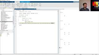 Nested Loop in MATLAB  Easy Example to Understand Nested Loops 4K UHD [upl. by Hgielram]