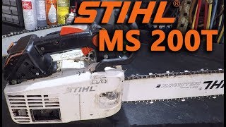 Stihl MS200T Overview amp Comparison with MS201TC [upl. by Dombrowski]