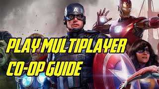 Marvels Avengers  How To Play Multiplayer CoOp [upl. by Pace]